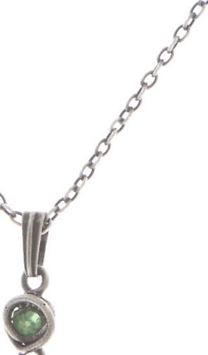 image for Necklace Pendant Sparkle Twist Green erinite 