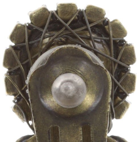 image for Earring Clip Queen of Elves Brown  