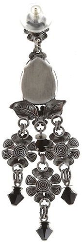 image for Earring Stud Dangling Eternal Glory Black / Grey  