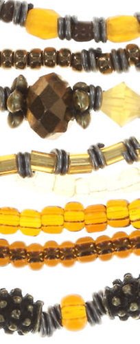 image for Bracelet Elastic Petit Glamour d´Afrique Brown  