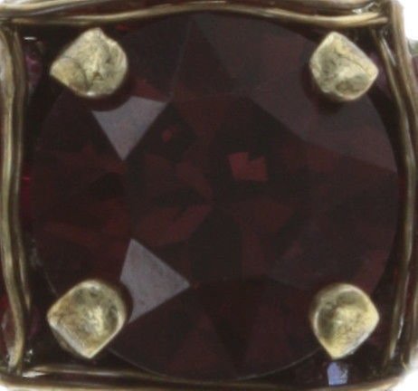 image for Earring Stud Byzantine Red  