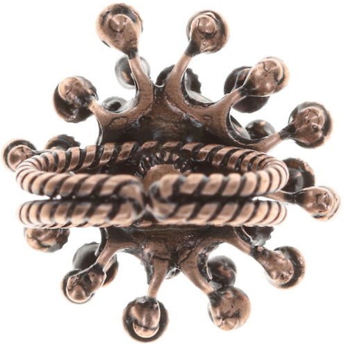 image pour Anneau Alien Caviar Rose / Orange  