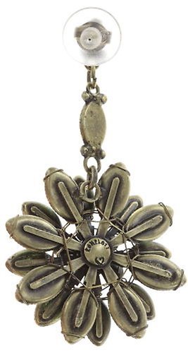 image pour Clou d'oreille pendant Psychodahlia Bleu / Vert  small