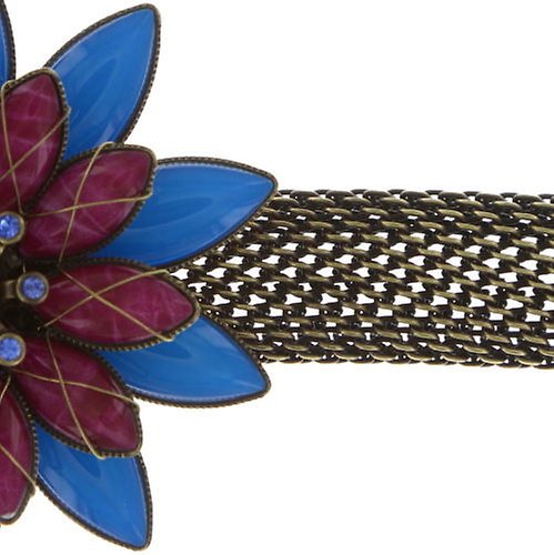 Bild für Armband Psychodahlia Blau / Lila  groß