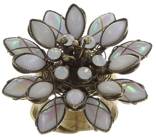 image pour Anneau Psychodahlia Blanc  small