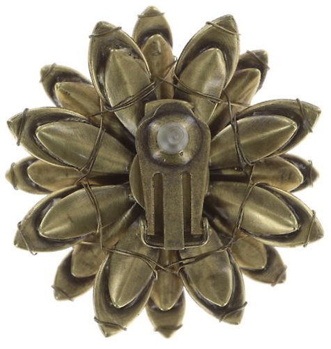 image for Earring clip Psychodahlia White  medium