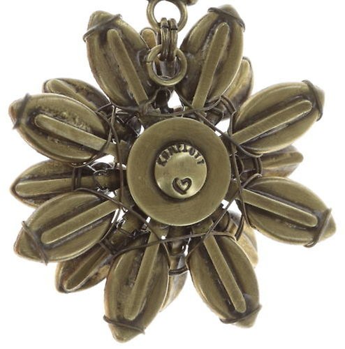 image for Earring Stud Dangling Psychodahlia White  small