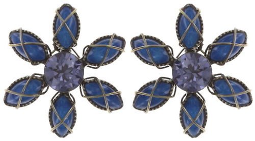 image pour Clou d'oreille Psychodahlia Lila  