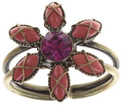 Bild für Ring Psychodahlia Rot  