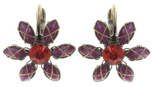 image for Earring eurowire Psychodahlia Lila  