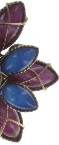 image pour Boucles d'oreilles Eurowire Psychodahlia Bleu / Lila  extra small