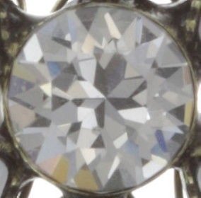 image for Earring stud Psychodahlia White  