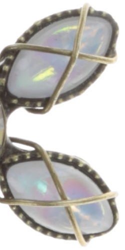 image for Earring stud Psychodahlia White  