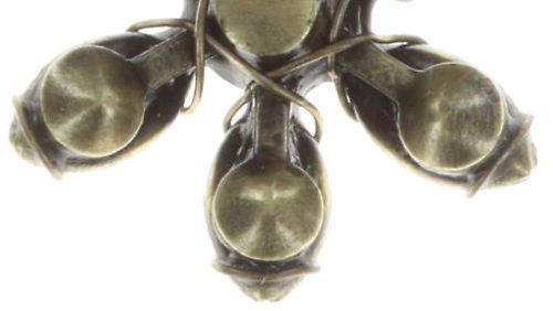 image pour Clou d'oreille Psychodahlia Blanc  