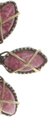 image pour Boucles d'oreilles Eurowire Psychodahlia Rouge  