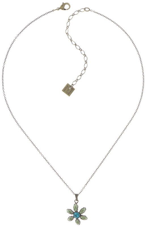 image pour Collier pendant Psychodahlia Bleu / Vert  smallest