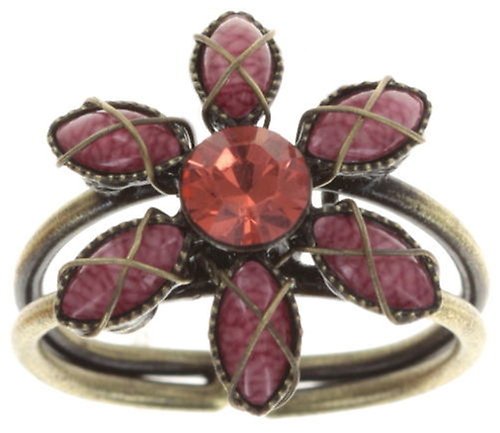 image pour Anneau Psychodahlia Rouge  