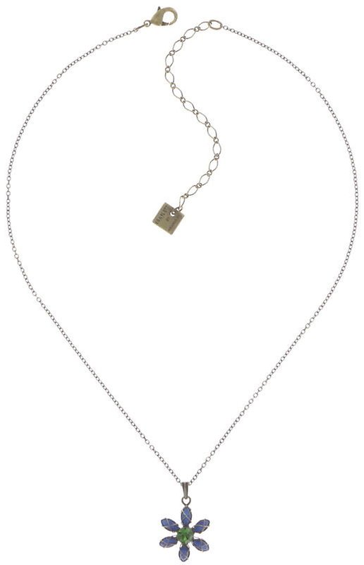 image for Necklace Pendant Psychodahlia Blue  smallest