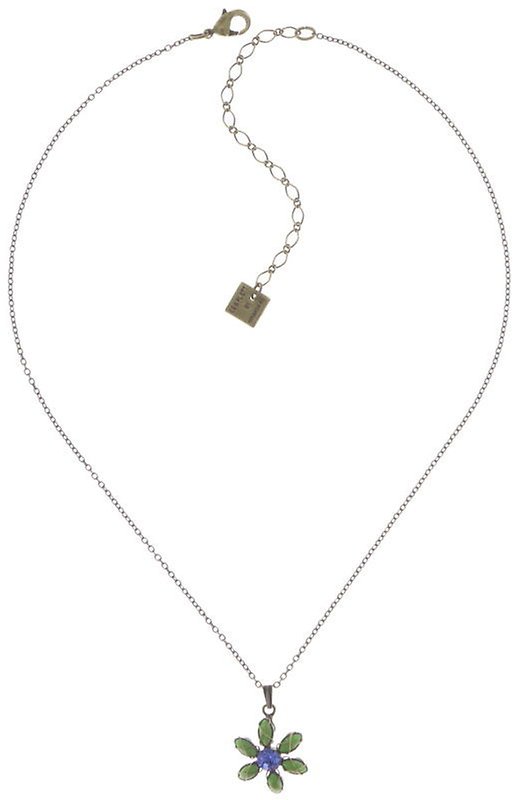 image for Necklace Pendant Psychodahlia Blue  smallest