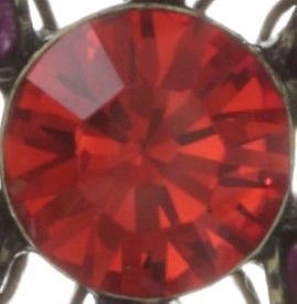 image pour Collier Psychodahlia Orange / Lila  extra small. smallest