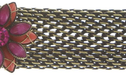 image for Bracelet Psychodahlia Orange / Lila  medium, extra small