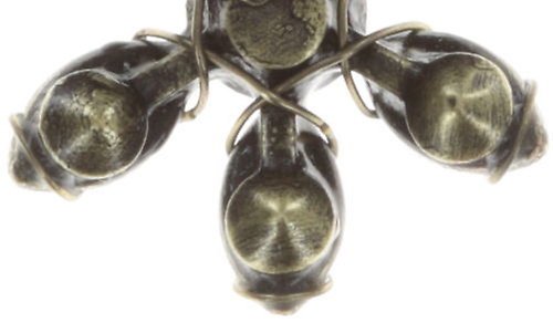 image for Earring stud Psychodahlia Lila  