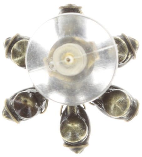 image pour Clou d'oreille Psychodahlia Bleu  