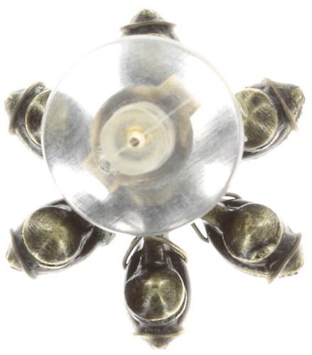 image pour Clou d'oreille Psychodahlia Bleu  