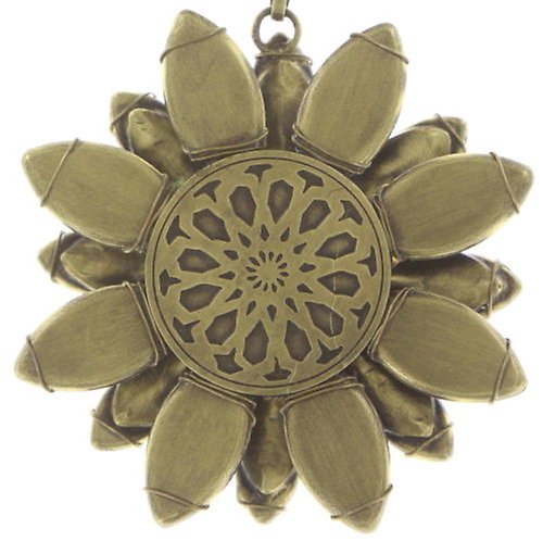 image for Necklace Pendant Psychodahlia Blue / Green  medium