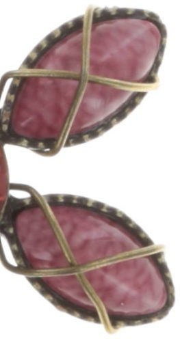 image for Earring Stud Psychodahlia Red  