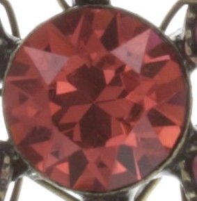 image pour Clou d'oreille Psychodahlia Rouge  