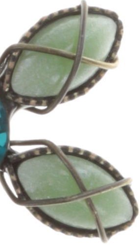 Bild für Ohrstecker Psychodahlia Blau / Grün  