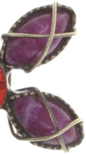 image for Earring Stud Psychodahlia Lila  