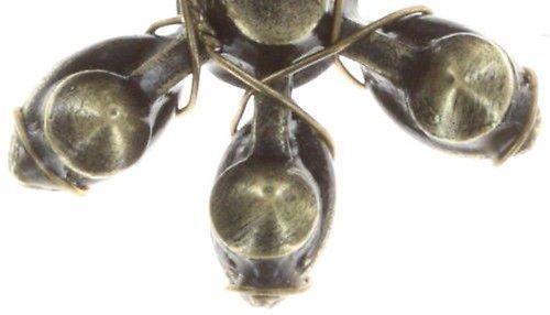 image for Earring Stud Psychodahlia Lila  