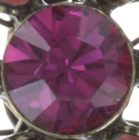 image pour Boucles d'oreilles Eurowire Psychodahlia Rouge  