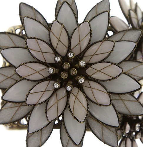 Bild für Armreif Psychodahlia Weiß  extra large, medium, small