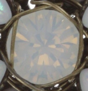 image pour Collier Psychodahlia Blanc  small, extra small, smallest