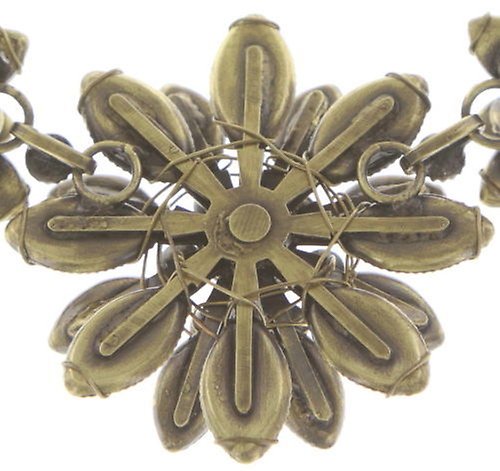 image for Necklace Psychodahlia White  small, extra small, smallest