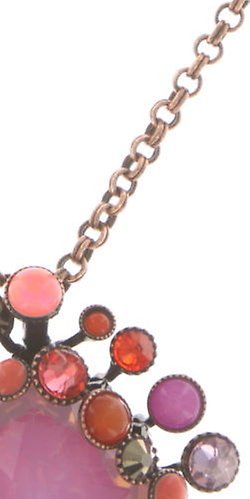 Bild für Halskette mit Anhänger Alien Caviar Pink / Orange  