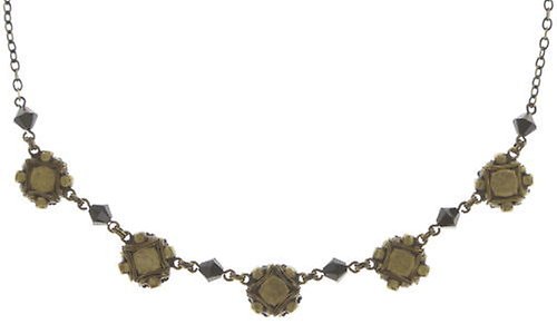 image pour Collier Byzantine Noir / Rouge  