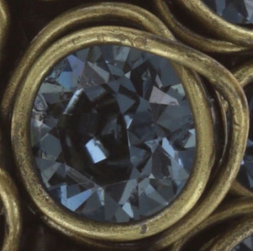 image for Ring Sparkle Twist Blue Denim Blue Big