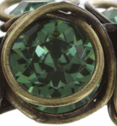 image for Ring Sparkle Twist Green erinite small