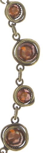 image pour Collier Sparkle Twist Marron / Orange crystal copper 