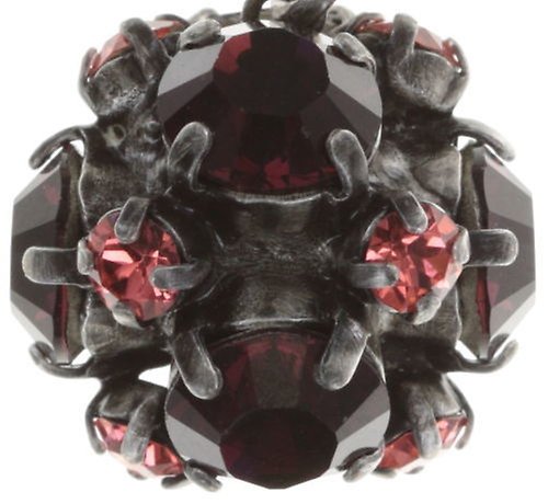 image pour Collier pendant (long) Morgenstern red 1  