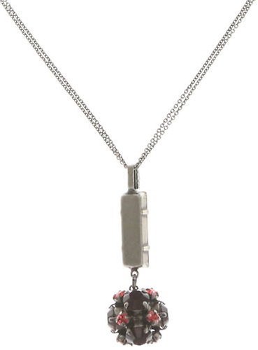 image for Necklace Pendant (Long) Morgenstern red 1  