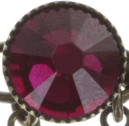 image for Necklace Waterfalls Dark Rose  