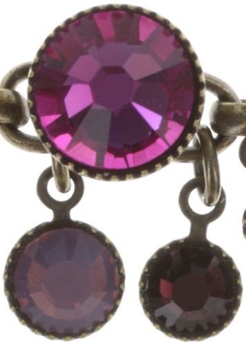 image pour Collier Waterfalls Rose Foncé  