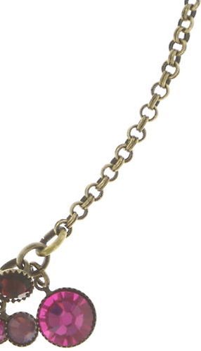 image pour Collier Waterfalls Rose Foncé  