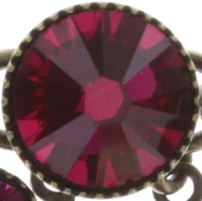 image for Necklace Waterfalls Dark Rose  