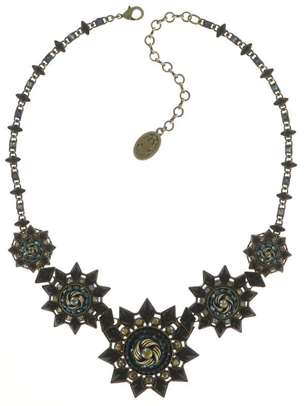 image pour Collier Arabic Nights Noir / Vert  extra large, large, medium